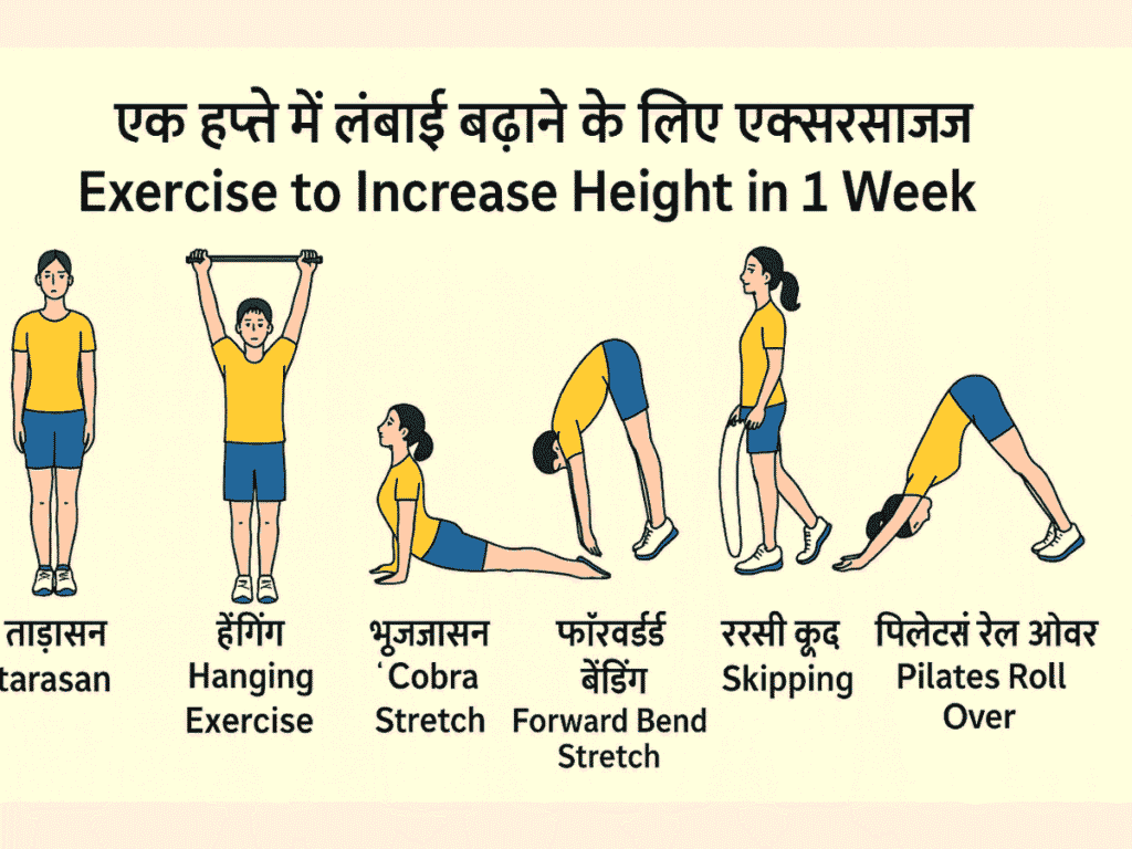 Exercise to Increase Height in 1 Week